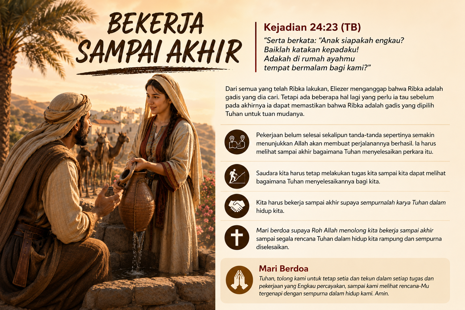 Bekerja Sampai Akhir