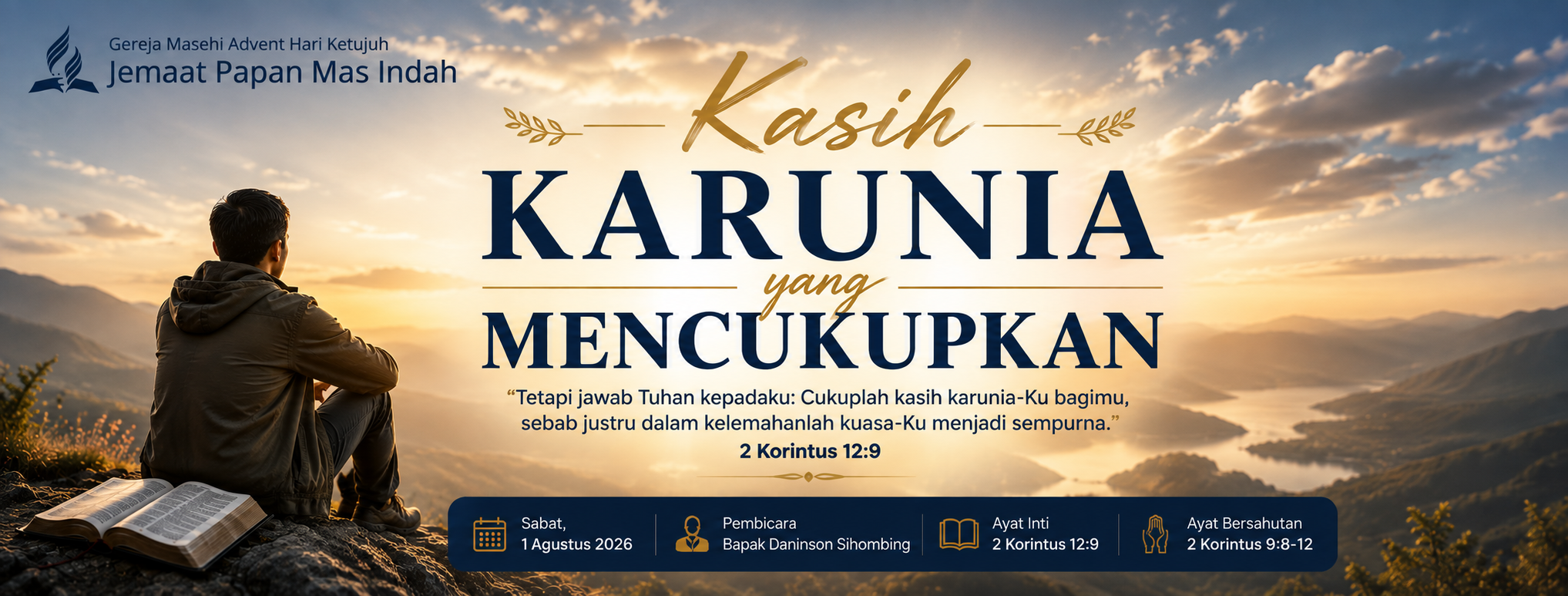 Kebaktian Sabat 1 Agustus 2026